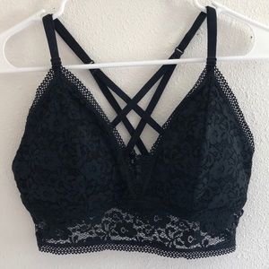 Black Lace Bralette